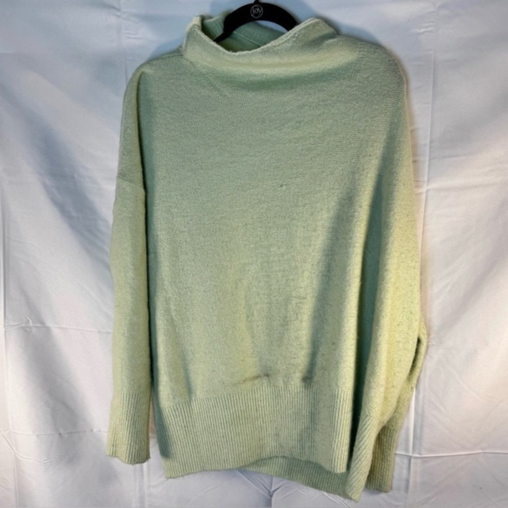 Ava & Viv Soft Knit Sweater - Light Green Size 2X